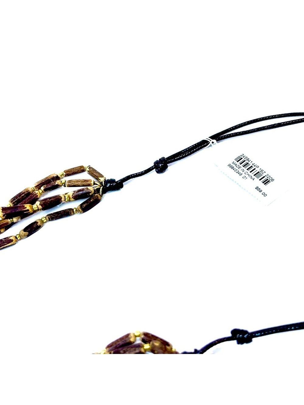 J. Jill Statement Gold Pendant Charm Necklace NWT - Picture 4 of 7
